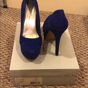 Blue Jessica Simpson Pumps